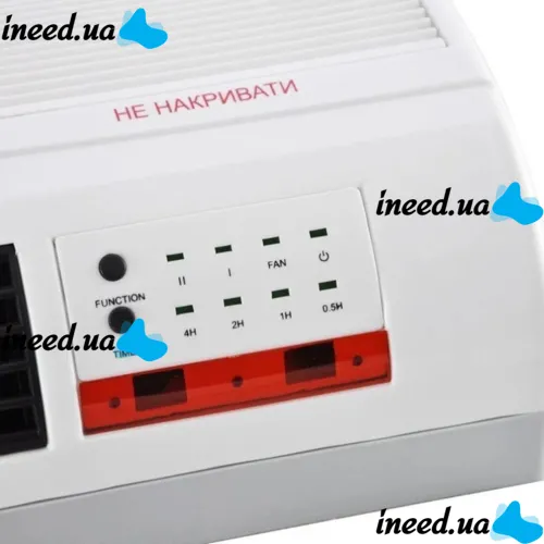 Настенный электрический тепловентилятор Domotec MS-5961 с пультом 2000W Керамический обогреватель на стену Тепловая завеса Домотек MS 5961 с таймером