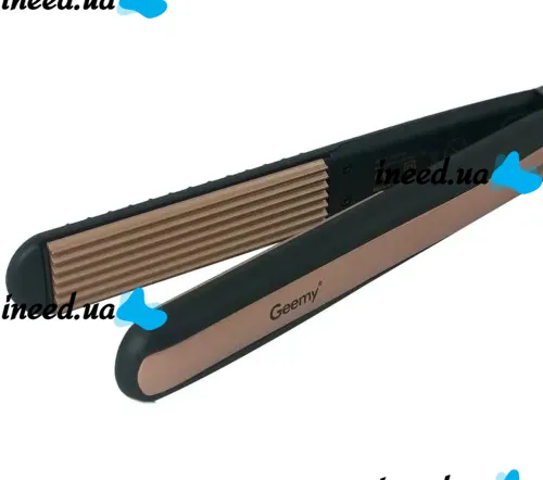Профессиональная плойка гофре Gemei GM-2955W для укладки и завивки волос 45W, Утюжок с турмалиновым покрытием для прикорневого объема волос Gemmy