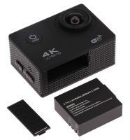 Водонепроницаемая спортивная экшн камера DVR SPORT S3R Wi Fi Ultra HD, 4 K Wi-Fi 16 МП с пультом, аквабоксом для съёмки под водой и набором креплений