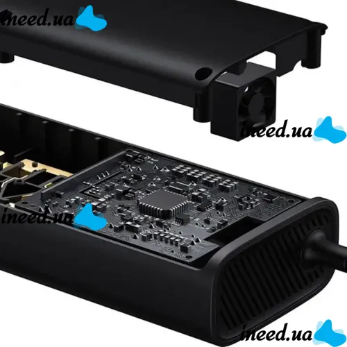 Автомобильный преобразователь напряжения с 12V на 220V Baseus RNBQ-A01 150W инвертор с быстрой зарядкой CN EU 2 розетки type-c USB от прикуривателя