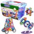 72 details Children's Magnetic Constructor Mag Block MG-72 multi-colored constructor in a plastic box