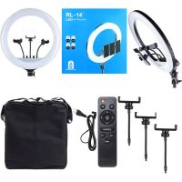 Ring LED Lamp Ring Fill Light RL-14 36W with Remote Control and Bag 36cm 14" without tripod Professional Studio LED, m-36 36 cm