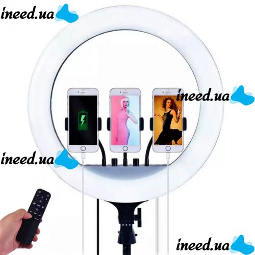Ring LED Lamp Ring Fill Light RL-14 36W with Remote Control and Bag 36cm 14" without tripod Professional Studio LED, m-36 36 cm