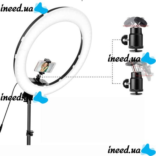 Ring LED Lamp Ring Fill Light RL-14 36W with Remote Control and Bag 36cm 14" without tripod Professional Studio LED, m-36 36 cm
