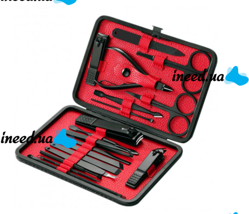 Professional Manicure and Pedicure Set 18 Pieces Manicure Suits MS-18 Manicure and Pedicure 18pcs