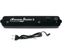 Вакуумный упаковщик пакетов New Vacuum Sealer LP-11 автоматический вакууматор, аппарат вакуумайзер для упаковки и хранения еды, продуктов Черный