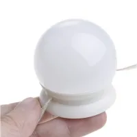 LED Color RGB LED Backlight for Vanity Mirror Lights 10 Lamps Set of Mirror Bulbs with Remote Control and Color Adjustment