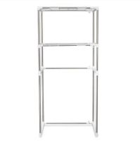 Стойка над унитазом Storage Rack SR-150 этажерка в ванную напольный стеллаж, полка органайзер для хранения, Полка-стеллаж 150х55х25 см