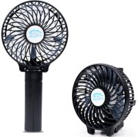 Ручной мини вентилятор Handy Mini Fan WX-6508 USB аккумуляторный настольный вентилятор трансформер со складной ручкой и съемным аккумулятором