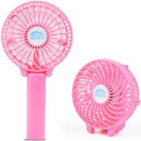 Ручной мини вентилятор Handy Mini Fan WX-6508 USB аккумуляторный настольный вентилятор трансформер со складной ручкой и съемным аккумулятором