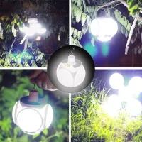 Universal Folding Lantern Solar Emergency Charging Lamp BL-2029 Hanging LED Camping Lamp with USB, Rechargeable Solar Battery