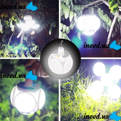 Universal Folding Lantern Solar Emergency Charging Lamp BL-2029 Hanging LED Camping Lamp with USB, Rechargeable Solar Battery