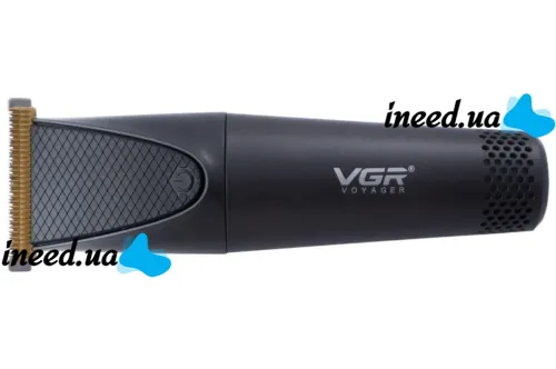 Беспроводная аккумуляторная машинка VGR V-925 для стрижки волос, Аккумуляторный триммер бритва для окантовки бороды и усов V 925 Черный