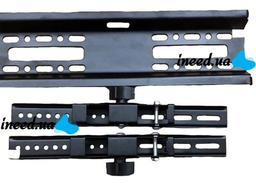 Настенное крепление для телевизора, монитора 15-42 дюймов, до 40 кг Tilting Wall Mount HT-001 с наклоном Черный, Настенный кронштейн 15"-42"