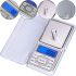 Pocket Jewelry Electronic 0.01 - 100g Domotec MS-1728C with LCD Display, Portable Compact Digital Scale with Backlight 100g