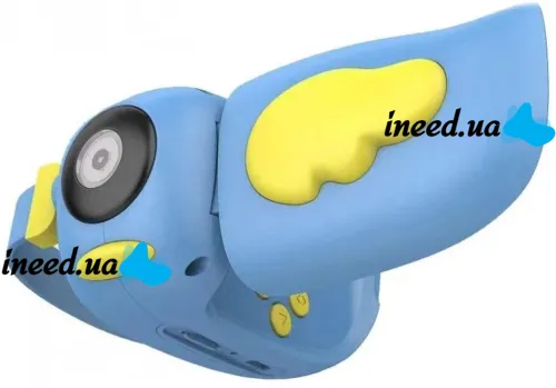 Детская видеокамера Smart Kids Video Camera DV-A100, Цифровая мини камера Птичка с фото видео съёмкой, Фотоаппарат 2" с творческой студией и играми