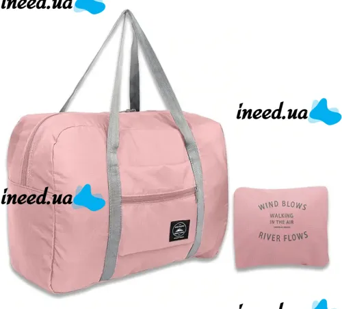 Водонепроницаемая складная дорожная сумка Wind Blows Bag XL-676 для вещей на чемодан, Складной органайзер трансформер ручной клади для путешествий