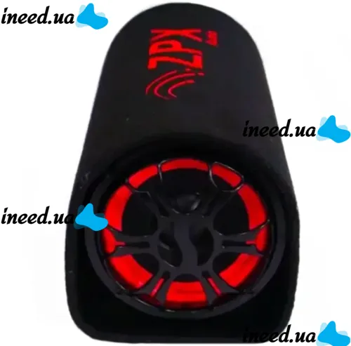 Автомобильный активный Bluetooth сабвуфер бочка ZPX ZX-6SUB 600W 6" дюймов с встроенным усилителем и пультом, Автомобильная колонка саб в машину