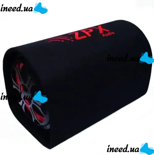 Автомобильный активный Bluetooth сабвуфер бочка ZPX ZX-6SUB 600W 6" дюймов с встроенным усилителем и пультом, Автомобильная колонка саб в машину
