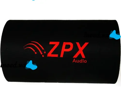 Автомобильный активный Bluetooth сабвуфер бочка ZPX ZX-6SUB 600W 6" дюймов с встроенным усилителем и пультом, Автомобильная колонка саб в машину