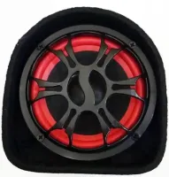 Автомобильный активный Bluetooth сабвуфер бочка ZPX ZX-6SUB 600W 6" дюймов с встроенным усилителем и пультом, Автомобильная колонка саб в машину