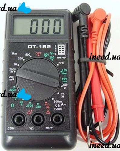 Цифровой мультиметр Digital DT-182 тестер звуковой мультиметр