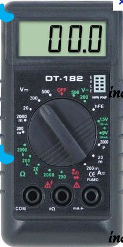 Цифровой мультиметр Digital DT-182 тестер звуковой мультиметр