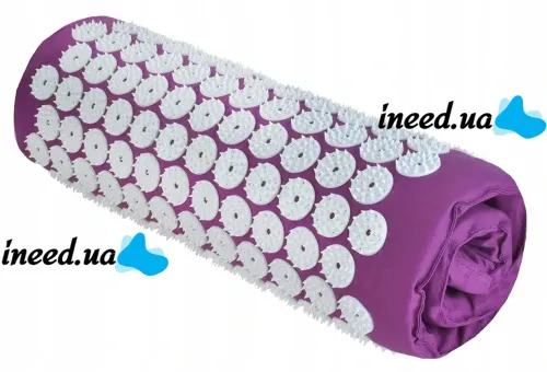 Ортопедический акупунктурный массажный коврик Acupressure Mat для спины, головы, шеи, ног, стоп, аппликатор Кузнецова для игольчатого массажа тела