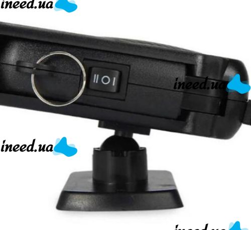 Автомобильный обогреватель салона от прикуривателя Auto Heater HJ-703 Fan 12 volt DC 200W авто дуйка, Тепловентилятор автодуйка 200 Вт Черный