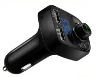 Автомобильный FM трансмиттер передатчик Bluetooth MP3 CAR MOD X8 BT, Авто ФМ модулятор в машину с зарядкой 3.1 A, Автомобильное зарядное устройство