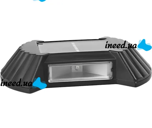 Настінний вуличний ліхтар прожектор Smart Solar Light JB-012 на сонячній батареї, акумуляторний світильник з сонячною панеллю на стіну Jb012 Чорний