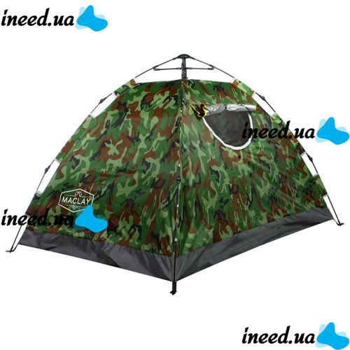 Automatic tent Leomax LX-1403 4-seater Camouflage 200x200x135 cm, automatic, khaki, four-seater
