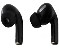 Беспроводные наушники TWS AirPro i58 Bluetooth V5.0 в кейсе, Вакуумные USB наушники-гарнитура с шумоподавлением и микрофоном блютуз с кейсом Черные