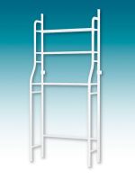 Rack above the washing machine WHITE Supretto Washing Rack TW-106 floor rack, shelf organizer for storage, bookcase