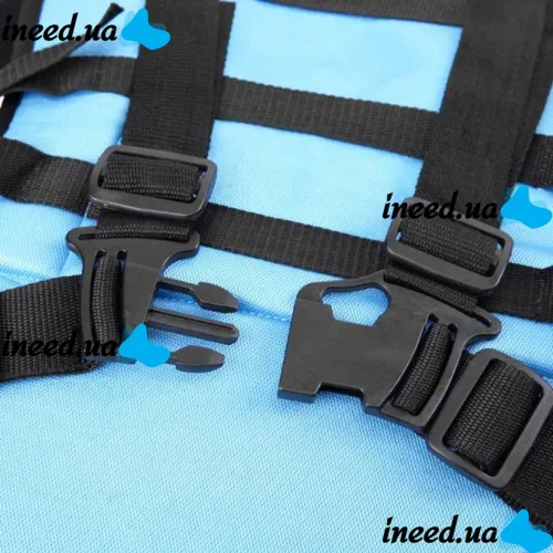 Детское бескаркасное автокресло Multi Function Car Cushion Синий, Универсальное авто кресло ребенку в машину до 25 кг, Удобное автомобильное кресло