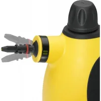 Ручной бытовой пароочиститель V-MART T-005 1200Вт, Портативный парогенератор DF-A001 высокой температуры и высокого давления 220 В для дома Желтый
