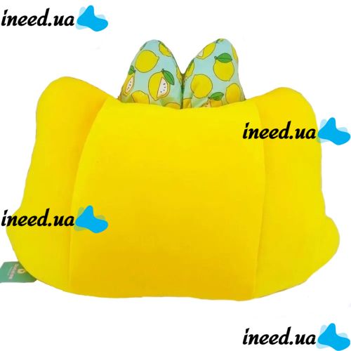 Набор подушек для ребенка Утята duck NJ-009, Детские подушки уточки обычная и дорожная, Детская туристическая подушка Утка для путешествий в машину