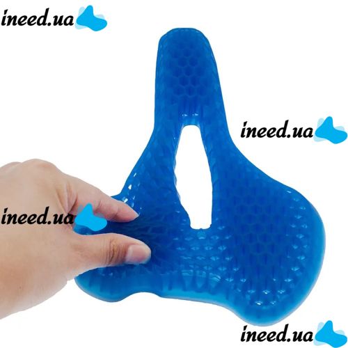 Велосипедная гелевая накладка чехол на сидения Egg Bicycle Cushion, Велосипедная мягкая противоударная подушка, Накладка для велосипедного сиденья