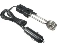 Автомобильный погружной кипятильник Elegant ABW-12-01 12V 120W для подогрева воды, Электрокипятильник Alca от прикуривателя 12В для нагрева напитков