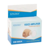 Мини слуховой аппарат Xingma XM-900A с боксом для хранения Слуховой внутриушной аппарат для усиления слуха от батареек Усилитель звука K-80