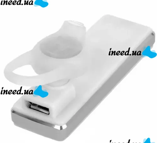 Бездротова Bluetooth гарнітура на вухо для смартфона Awei A850bl White, Блютуз моногарнітура Авей для телефону з наушным кріпленням Біла