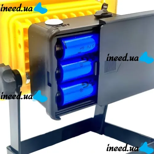 Переносной сверхмощный прожектор Bailong BL-204 100W XML T6-WS Ручной аккумуляторный фонарь с полицейской мигалкой для кемпинга 3 режима работы