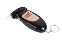 Карманный электронный алкотестер с мундштуками Digital Breath Alcohol Tester с LCD дисплеем 80025 Персональный алкометр анализатор спирта