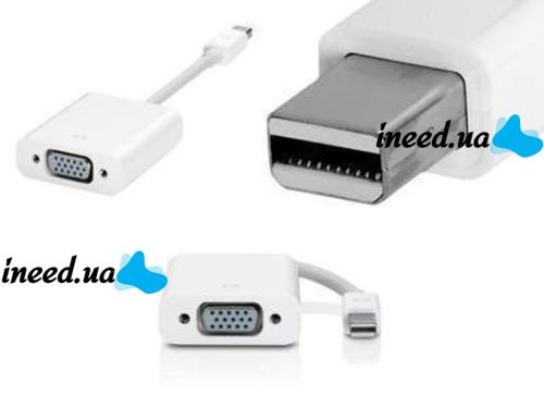 Конвертер с Mini Displayport на VGA адаптер для Apple MacBook, переходник