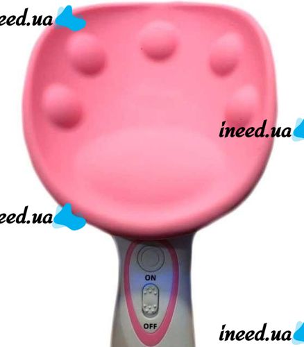 Масажер для збільшення грудей Breast Massage MS - 200 жіночий вібромасажер для відновлення пружності, акумуляторний акупунктурний прилад Рожевий