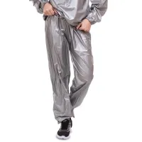 Костюм сауна для похудения Sauna Suit термо костюм Сауна Сьют похудение с эффектом сауны, Костюм-сауна весогонка для сгонки веса жиросжигания Серый