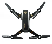 Квадрокоптер складной профессиональный D5HW DRONE s9 Phantom Pro с WIFI камерой, Дрон с подсветкой на аккумуляторе Коптер на радиоуправлении 4 DRC V4