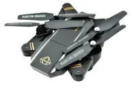 Квадрокоптер складной профессиональный D5HW DRONE s9 Phantom Pro с WIFI камерой, Дрон с подсветкой на аккумуляторе Коптер на радиоуправлении 4 DRC V4