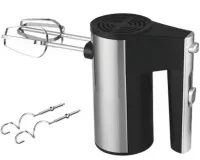 Manual kitchen mixer Domotec R.6629A for kneading dough with 2 types of nozzles on a stand 800W, Electric dough mixer Domotek 800W 5 speeds