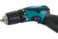Makita DF330DWE rechargeable screwdriver 12V 2AH Li-Ion + spare battery in a case and a set of tools